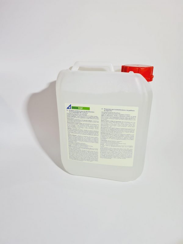 Desotop Desinfektionskonzentrat 5 Liter Desomed - Rückseite