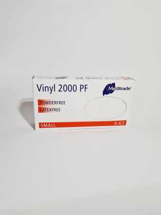 Einmal- Handschuhe Vinyl 2000 PF 100 Stück Meditrade