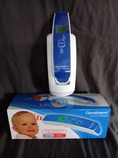 Thermometer Infrarot "Geratherm". Messen von Körper- sowie Umgebungstemperatur, Flüssigkeiten und Oberflächen