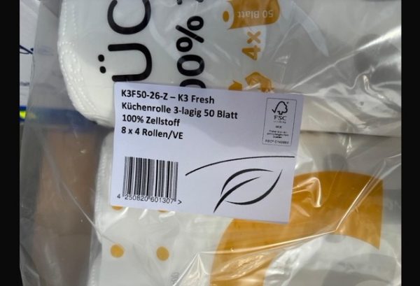 Küchenrolle 3-lagig, à 50 Blatt, 32 Rollen – Bild 3