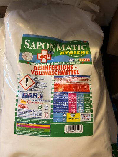Saponmatic Desinfektions Vollwaschmittel 8 KG