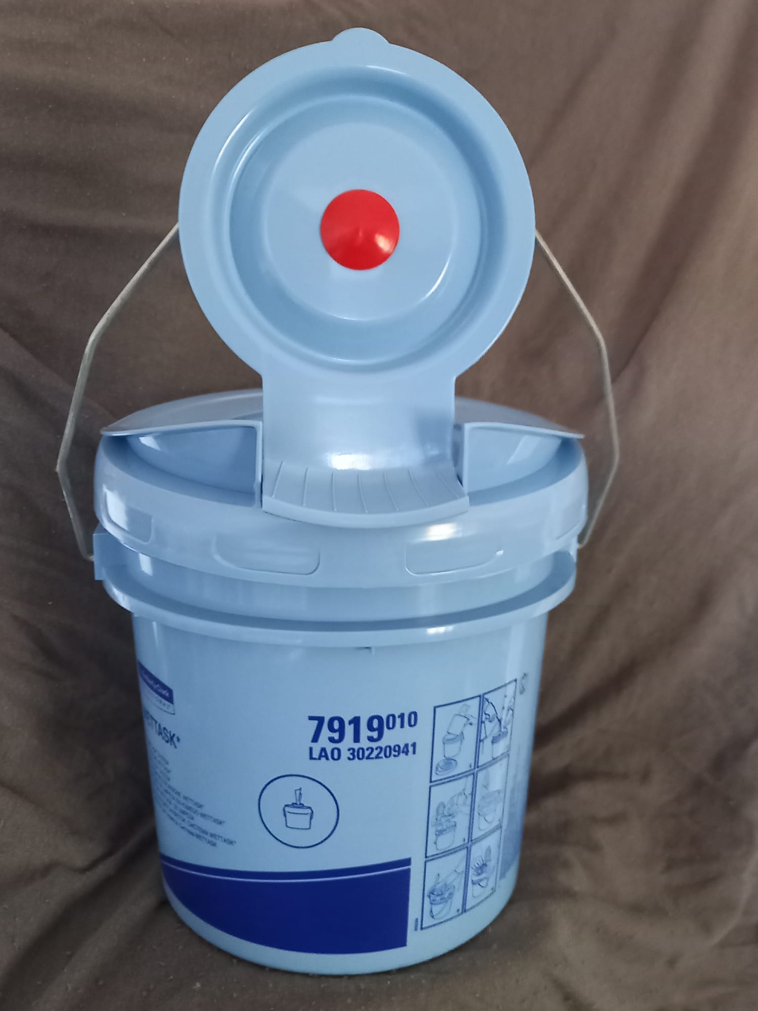 Rollenspendereimer 7919 – Spender für Wettask™ Reinigungstücher von Kimberly-Clark Professional