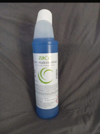 ZACK Urinsteinlöser und Kalksteinlöser 750 ml für säurebständigen Flächen im Nassbereich